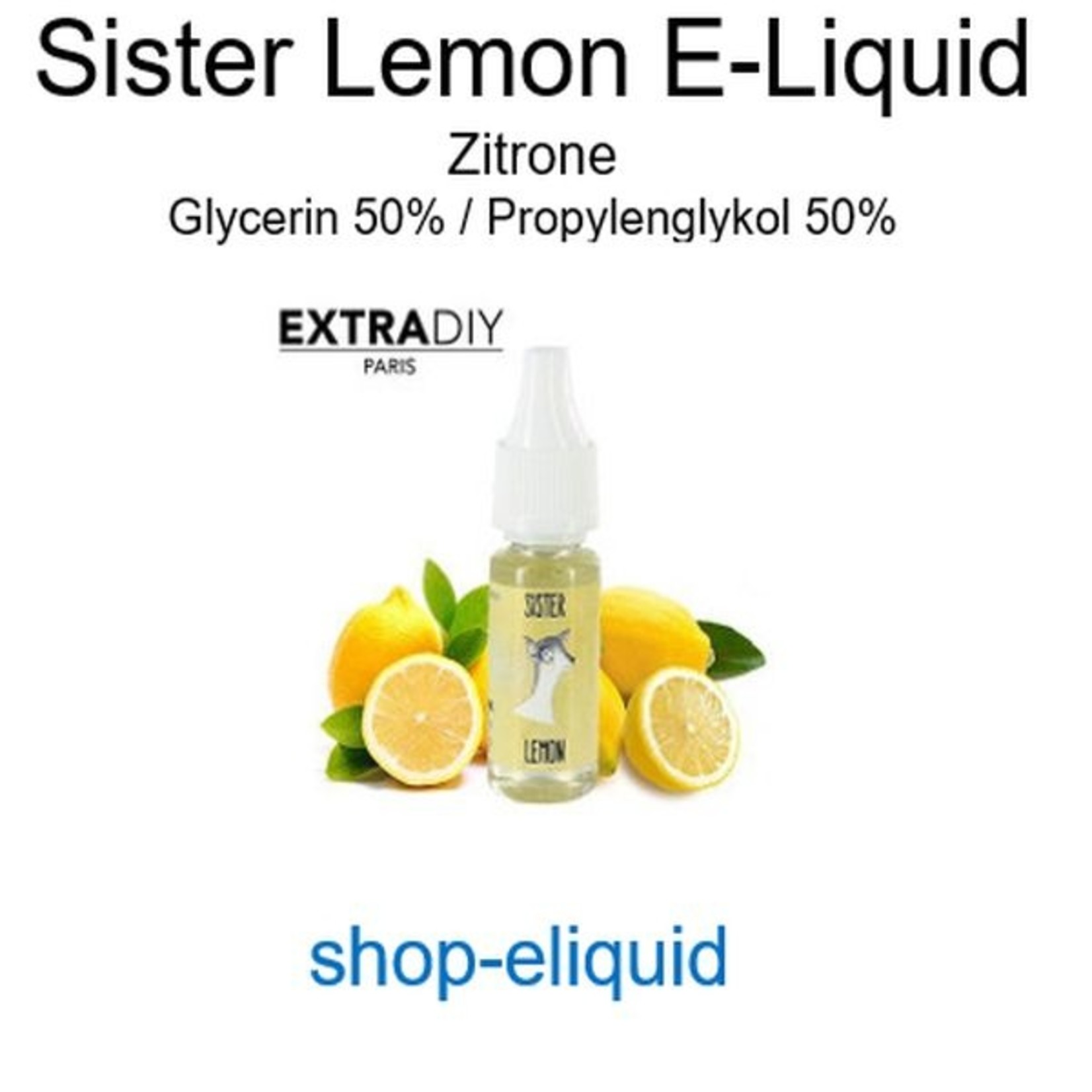 shop-eliquid Sister Lemon E-Liquid 10-100ml