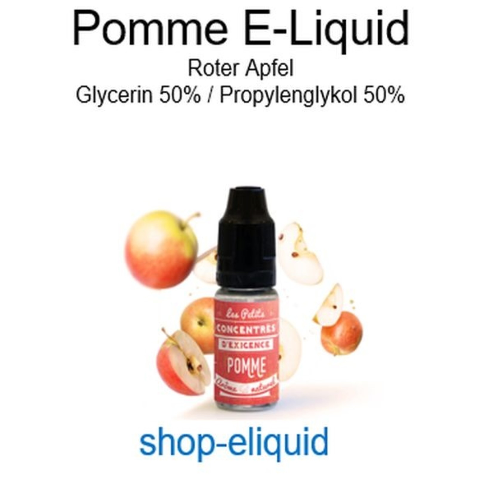 shop-eliquid Pomme Roter Apfel E-Liquid 10-100ml