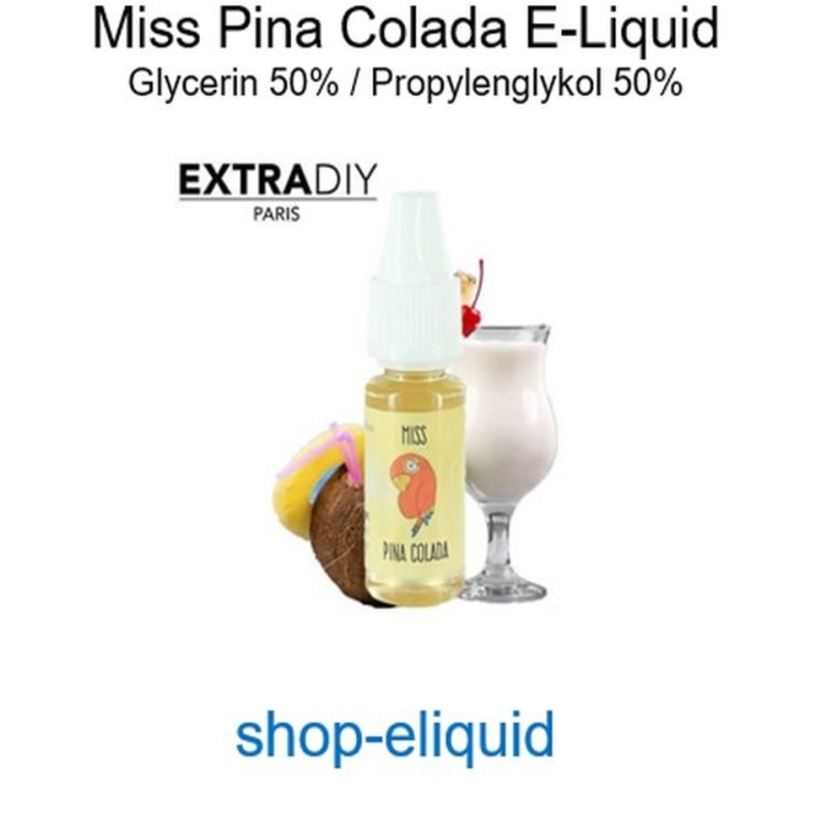 shop-eliquid Miss Pina Colada E-Liquid 10-100ml
