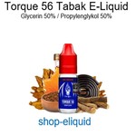 shop-eliquid Torque 56 Tabak E-Liquid 10-100ml