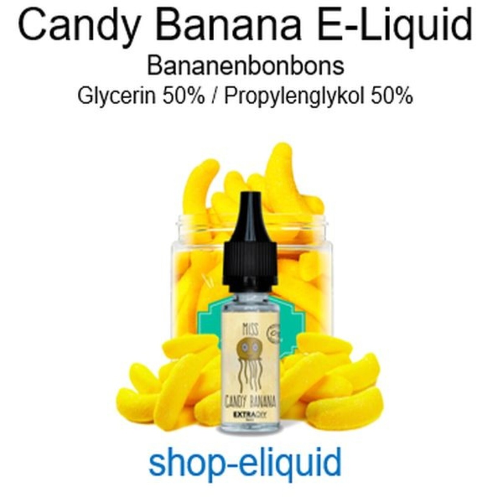 shop-eliquid Mister Candy Banana E-Liquid 10-100ml