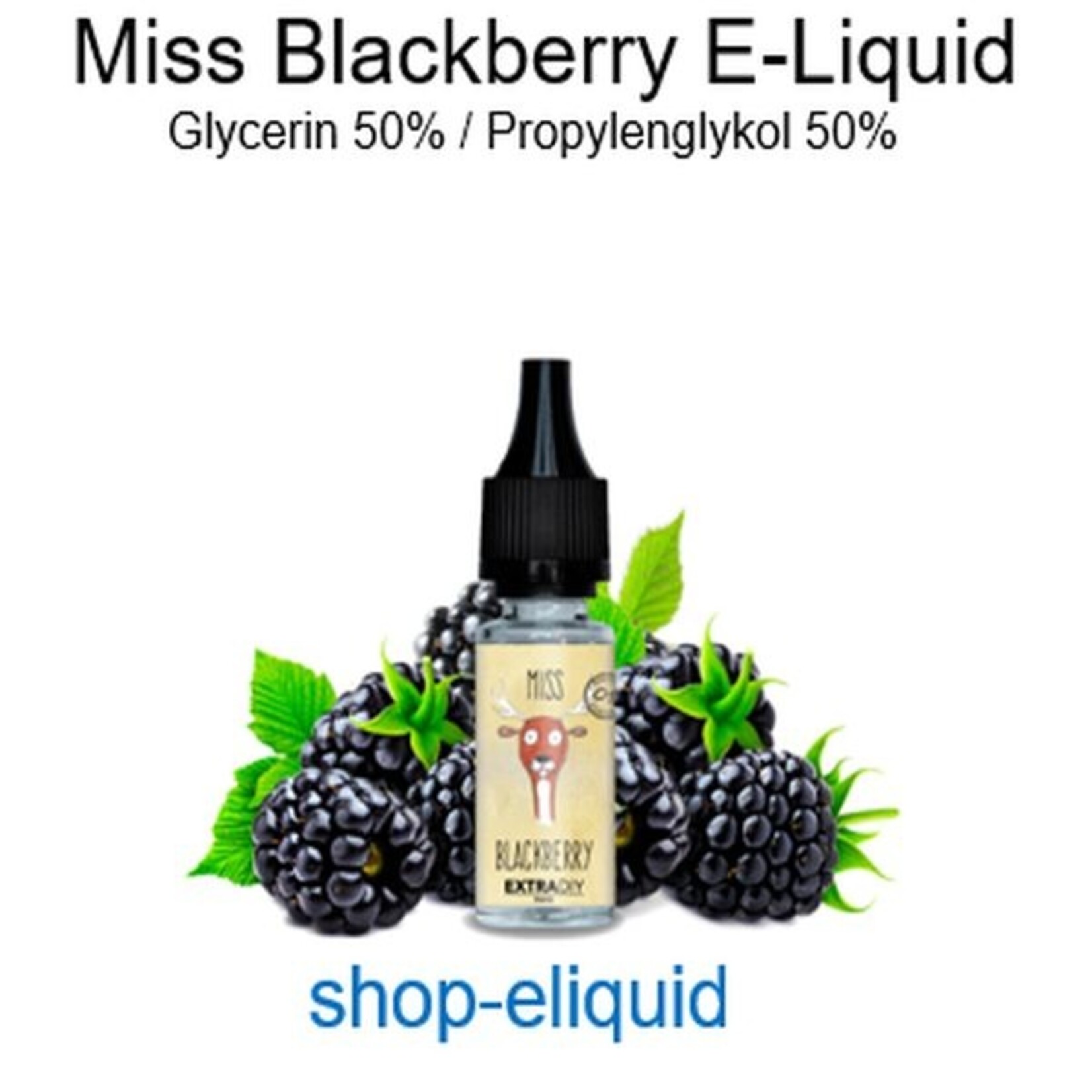 shop-eliquid Miss Blackberry Brombeere E-Liquid 10-100ml
