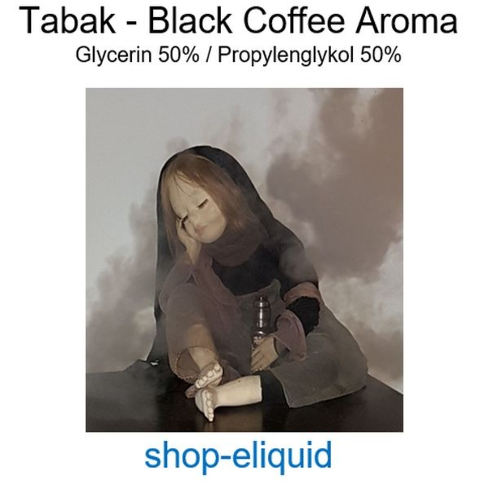 shop-eliquid Tabak - Black Coffee Aroma