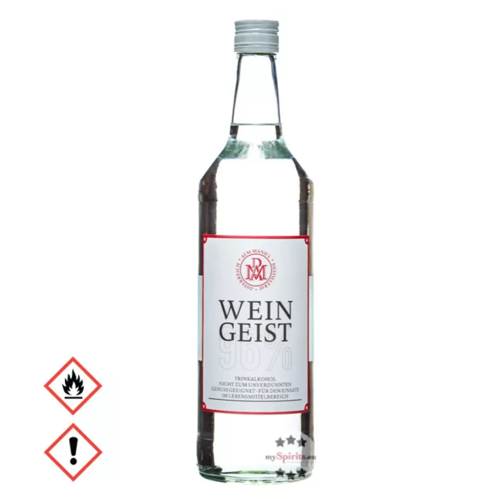 Prinz 100ml Weingeist Ethanol Alkohol 96% unvergällt