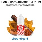shop-eliquid Don Cristo Juliette Tabak E-Liquid 10-100ml