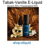 shop-eliquid Tabak-Vanille E-Liquid 10-100ml