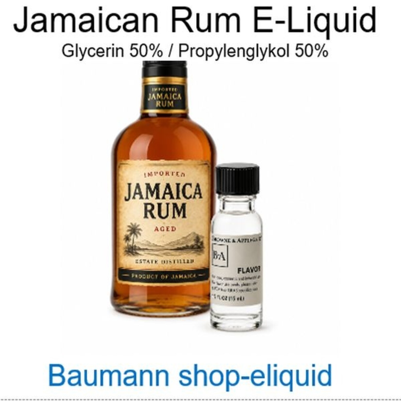 shop-eliquid Jamaican Rum E-Liquid 10-100ml