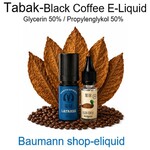 shop-eliquid Tabak-Black Coffee E-Liquid 10-100ml