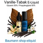 shop-eliquid Vanille-Tabak E-Liquid 10-100ml