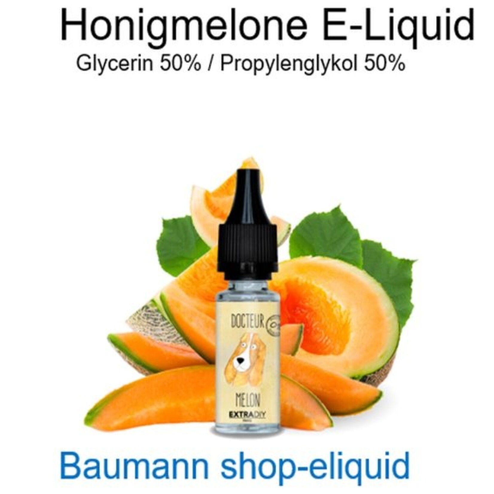 shop-eliquid Docteur Melon , Honigmelone E-Liquid 10-100ml