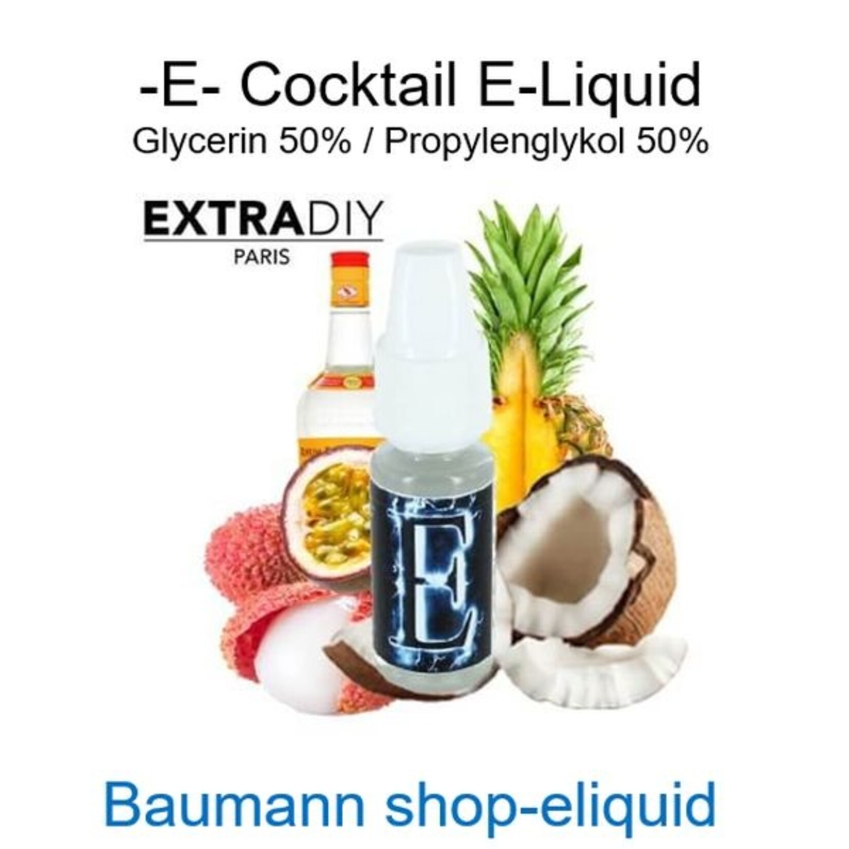 shop-eliquid -E- Mehrfrucht Cocktail E-Liquid 10-100ml