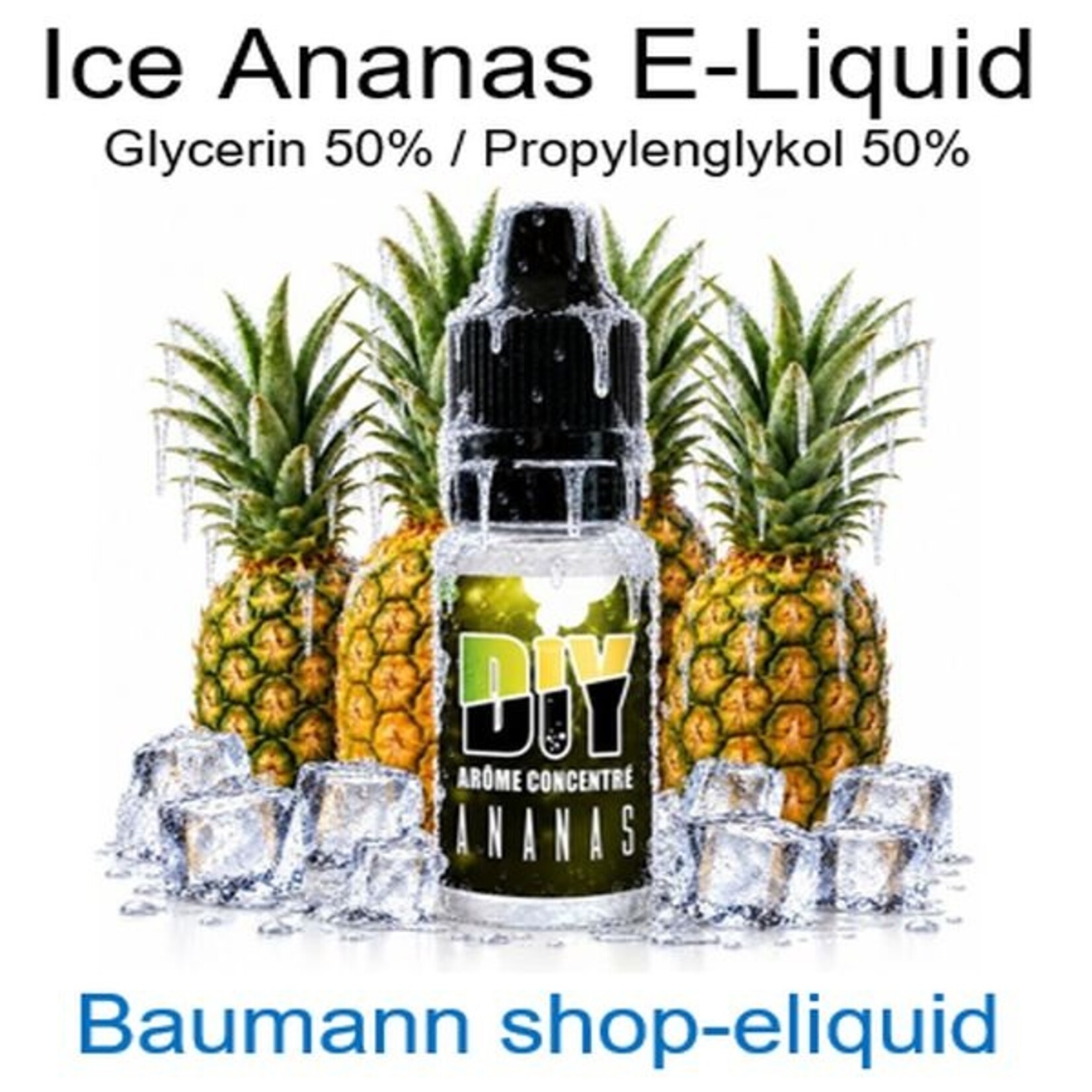shop-eliquid Ice Ananas E-Liquid 10-100ml