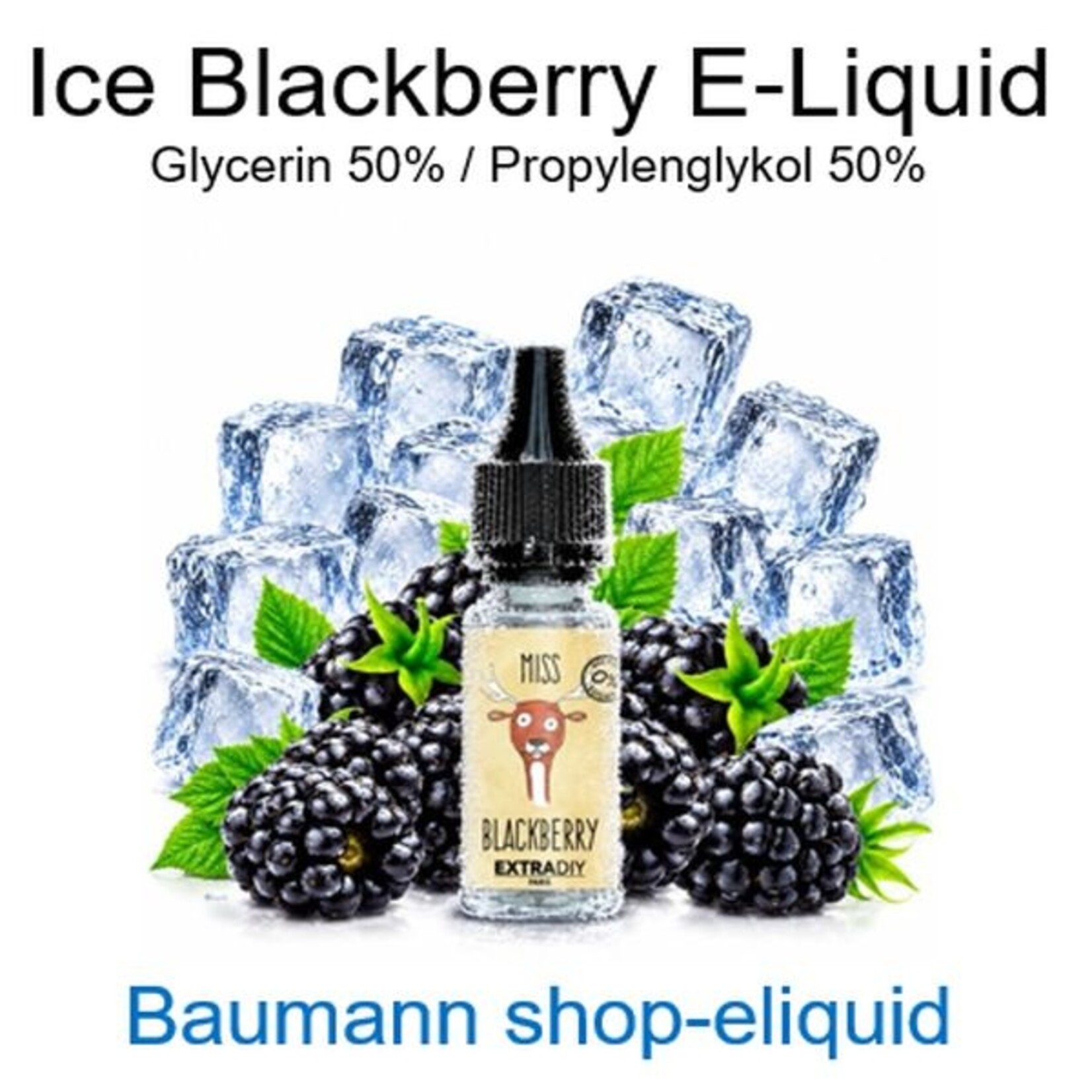 shop-eliquid Ice Blackberry E-Liquid 10-100ml