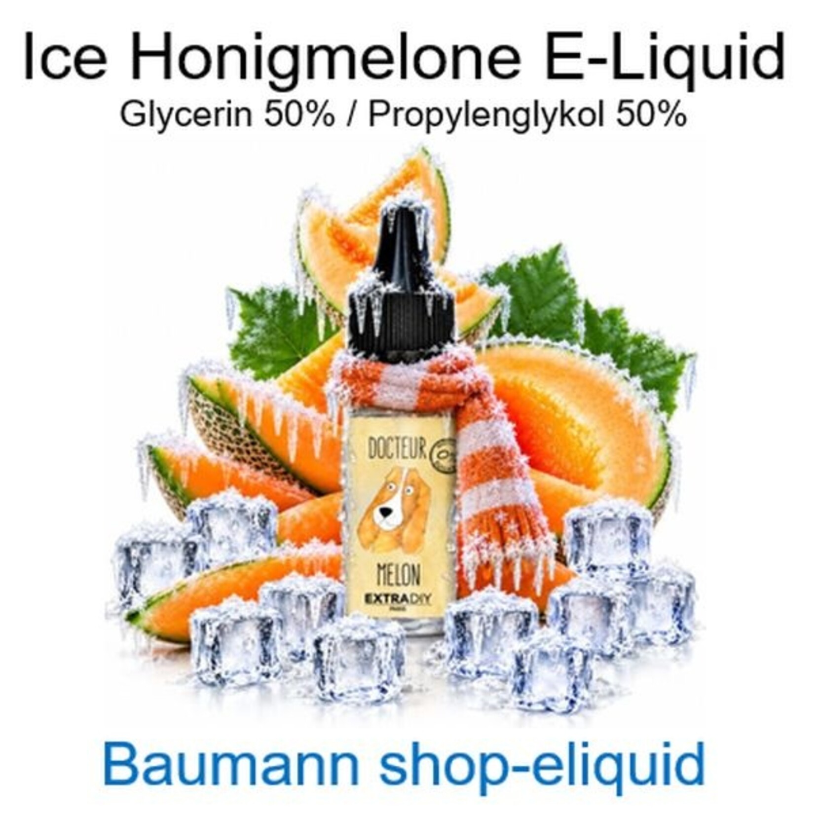 shop-eliquid Ice Honigmelone E-Liquid 10-100ml
