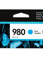 HP 980 CYAN INK CART D8J07A