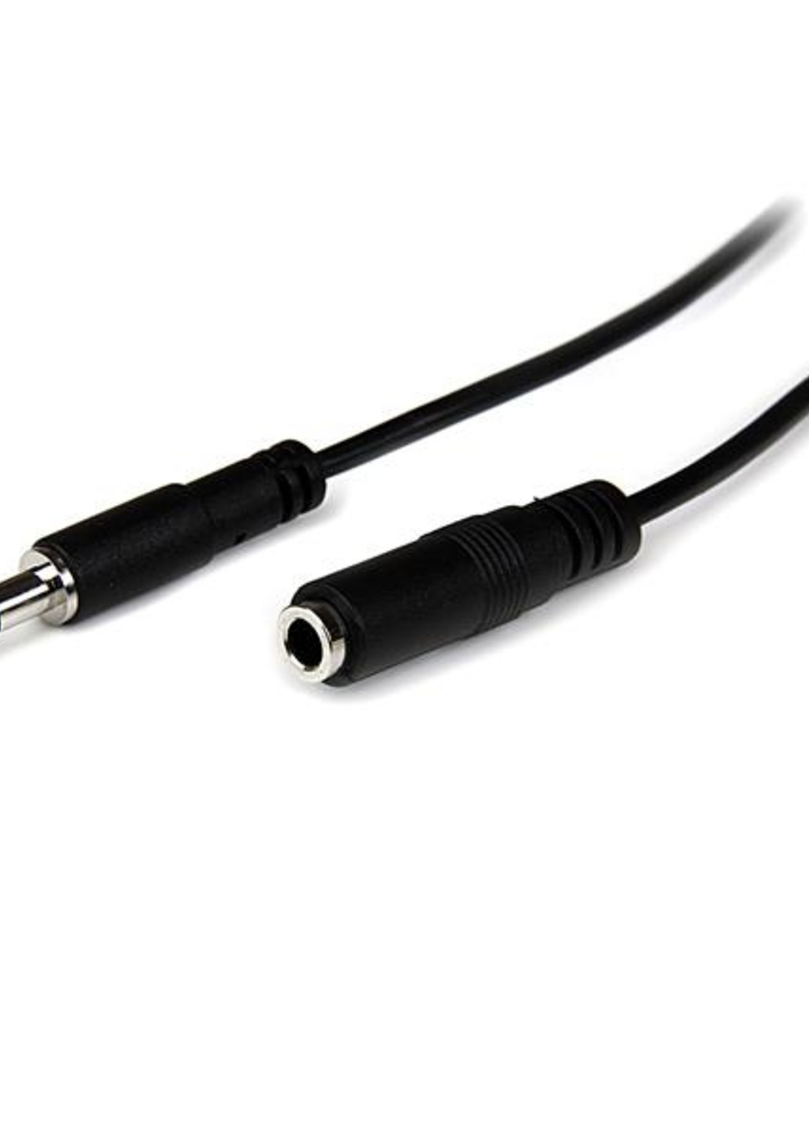 1m Slim 3.5mm Stereo Extension Cable M/F