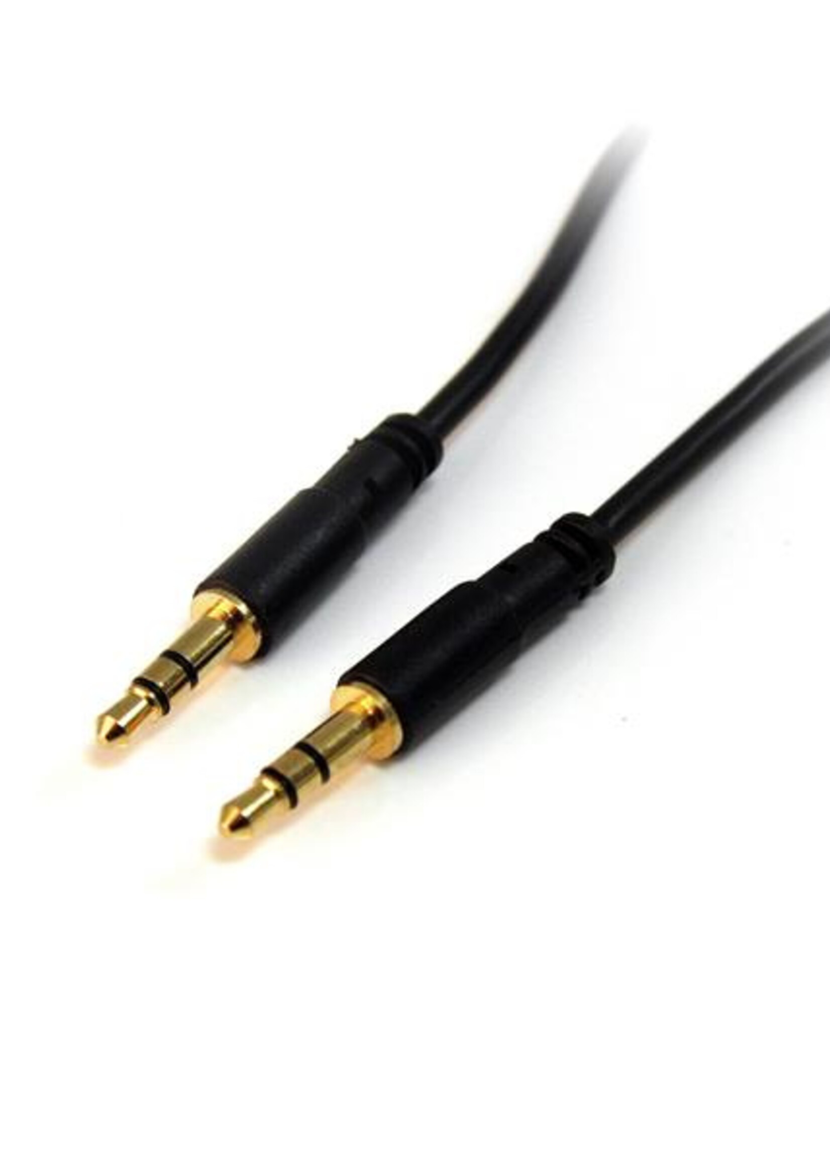10 ft Slim 3.5mm Stereo Audio Cable M/M