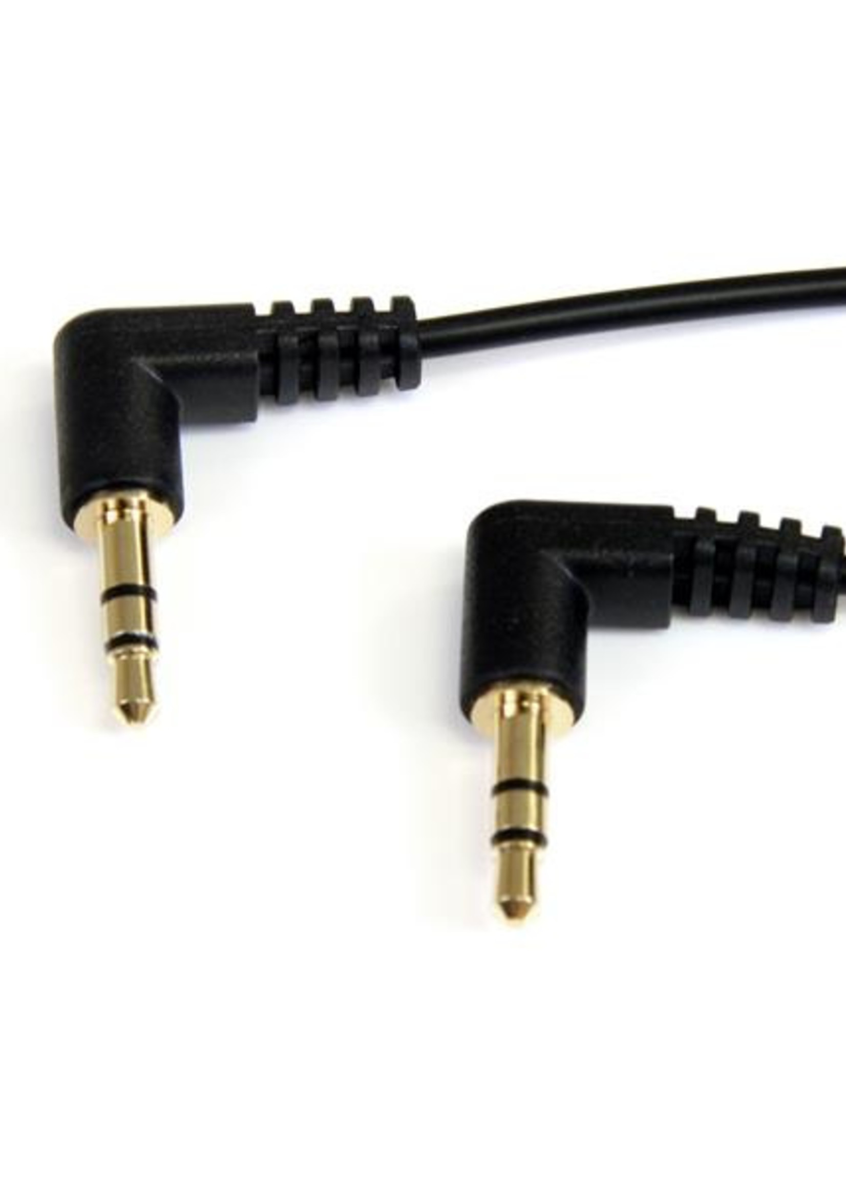 1ft 3.5mm Right Angle Stereo Audio Cable