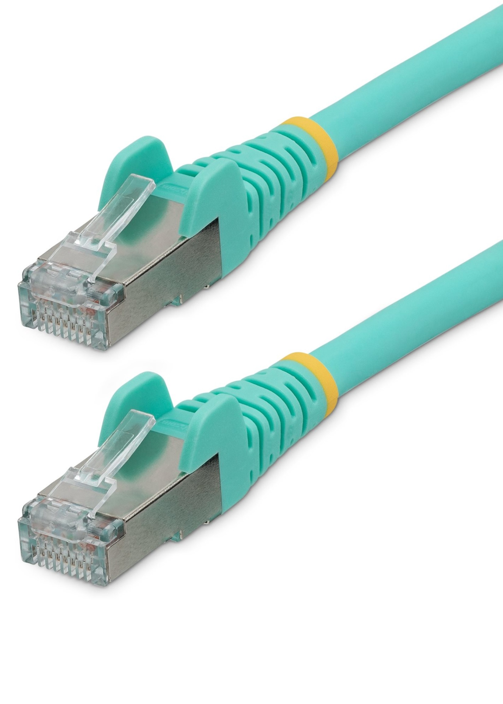 10m LSZH CAT6a Ethernet Cable - Aqua