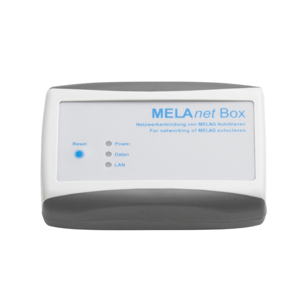 Melag MELAnet Box Batch documentation in the practice network
