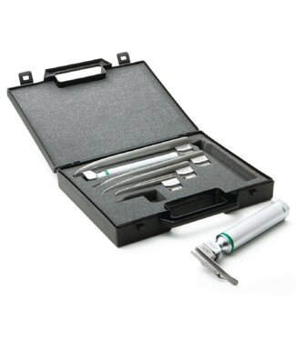 ADC Satin™ Fiberoptic Laryngoscoopset (Miller) 2.5V