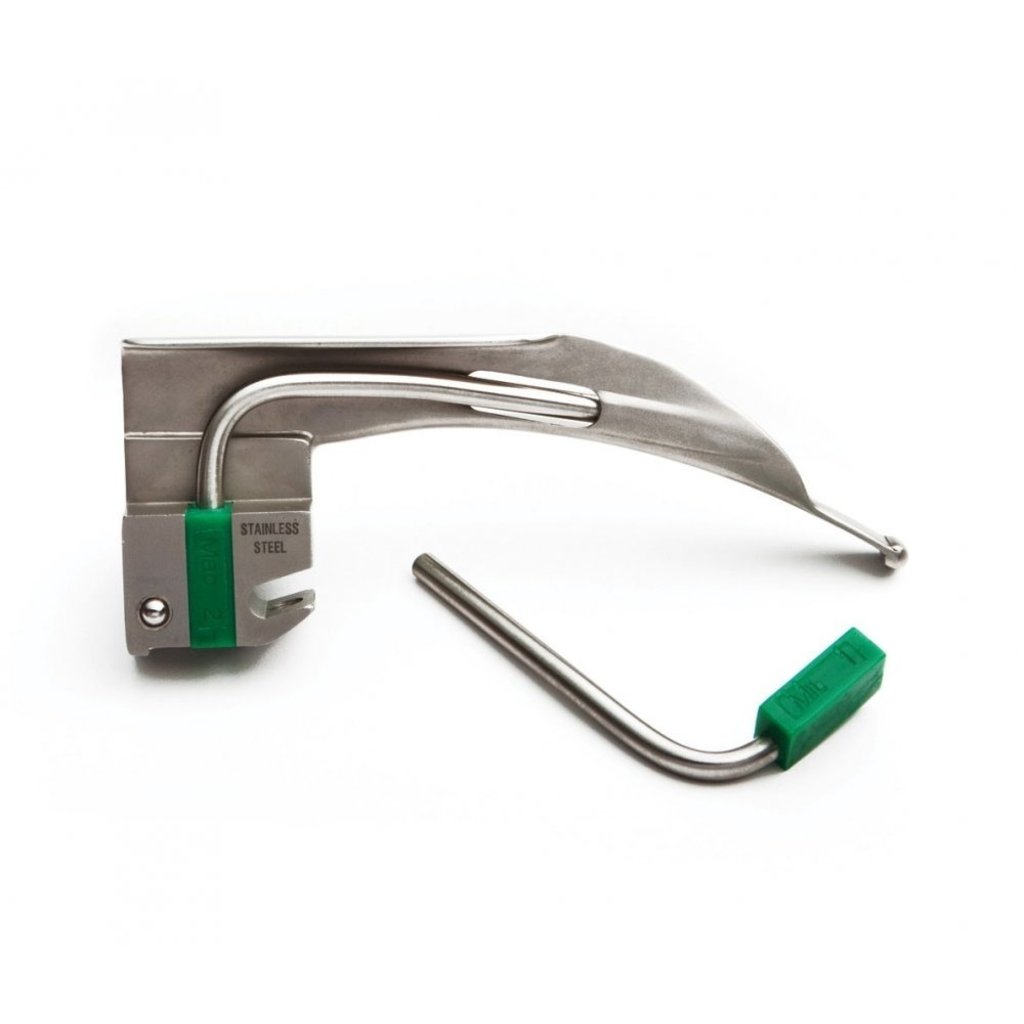 ADC Satin™ Fiberoptic Laryngoscoopset (Macintosh) 2.5V