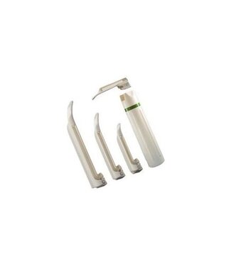 ADC Satin™ Fiberoptic Disposable Laryngoscoopset (Miller)