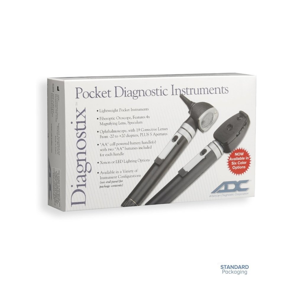 ADC Diagnostix ™ Otoscope Set 2.5V - Pocket