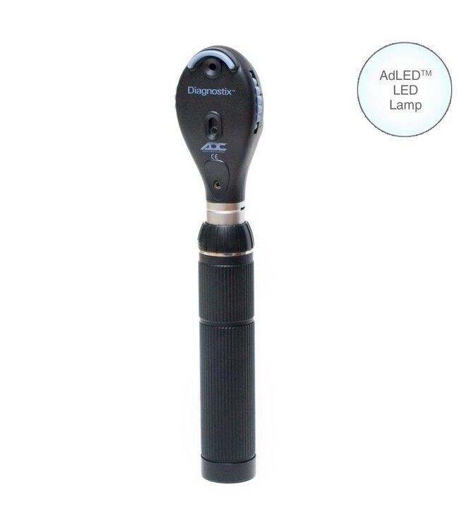 ADC Diagnostix™ Oftalmoscoopset Coax Plus 3.5V LED incl. oplaadbaar handvat