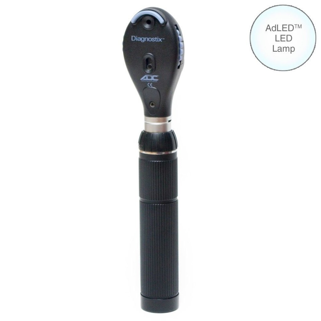 ADC Diagnostix™ Ophthalmoscope Set Coax 3.5V incl. Rechargeable handle