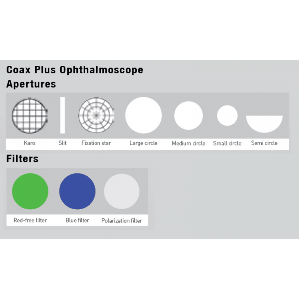 ADC Diagnostix™ Bureauset PMV Otoscoop + Oftalmoscoop Coax Plus 3.5V