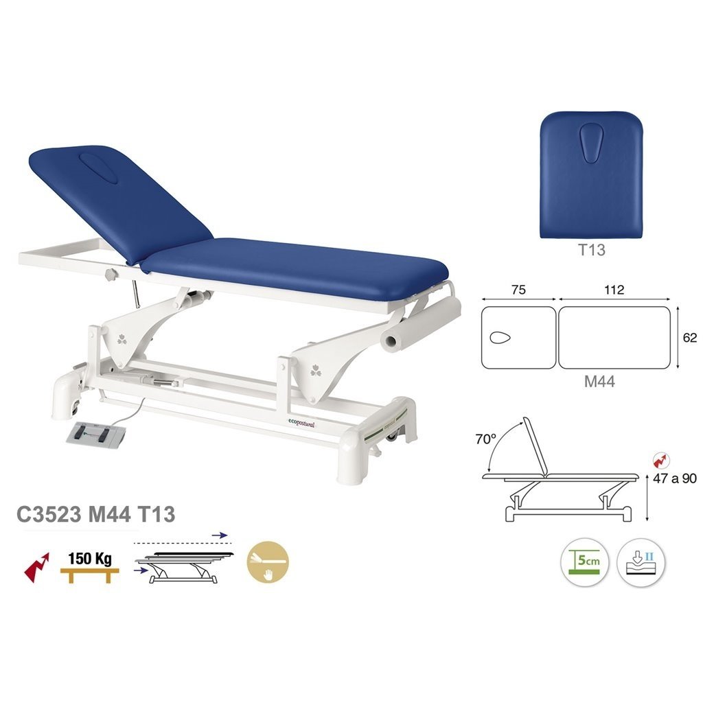 Ecopostural C3523 Elektrische Behandeltafel 2-delig