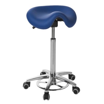 Ecopostural Tabouret DERBY avec base chromée (S5670AP)