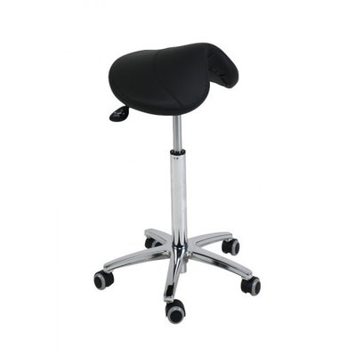 Ecopostural Tabouret selle PONY avec base chromée (S3630)