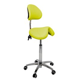 Ecopostural PONY zadelkruk met verchroomd onderstel (S3631)