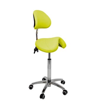 Ecopostural PONY zadelkruk met verchroomd onderstel (S3631)