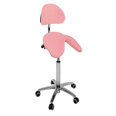 Ecopostural Tabouret selle PONY avec base chromée (S3661)