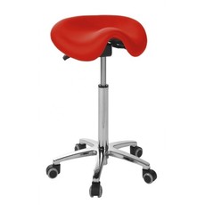 Ecopostural DERBY Tabouret with chrome base (S4670)