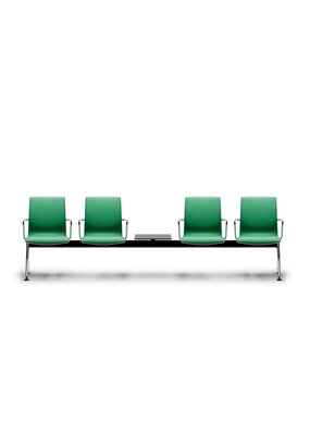 Forma 5 Curvae Bench the ideal solution for your waiting room!