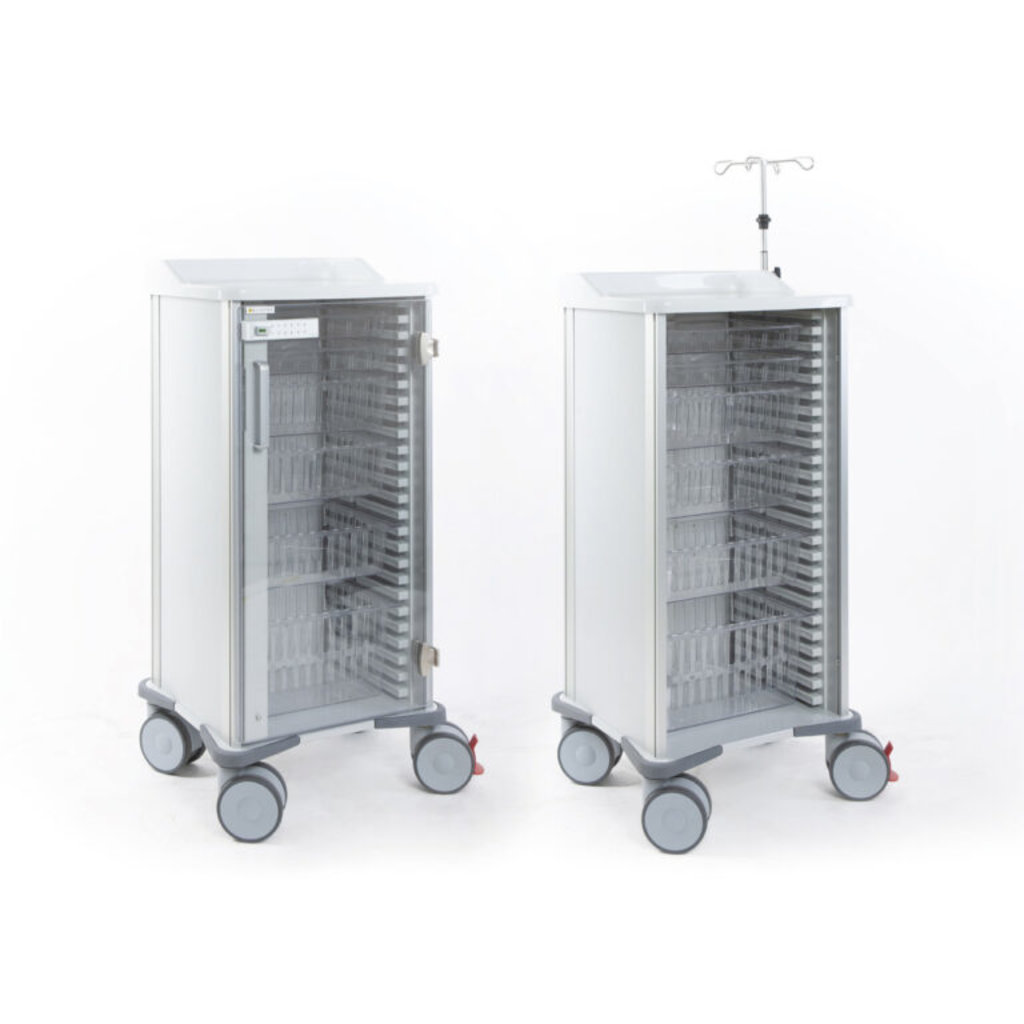 Gesloten modulaire zorgwagens