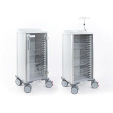 Gesloten modulaire zorgwagens