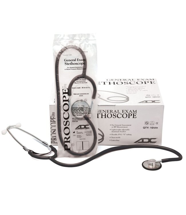 ADC Proscope SPU™ 660 Disposable Stethoscope, 50 pcs/Box