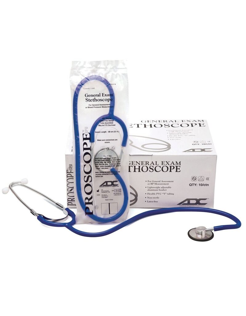 ADC Proscope SPU™ 660 Disposable Stethoscope, 50 pcs/Box