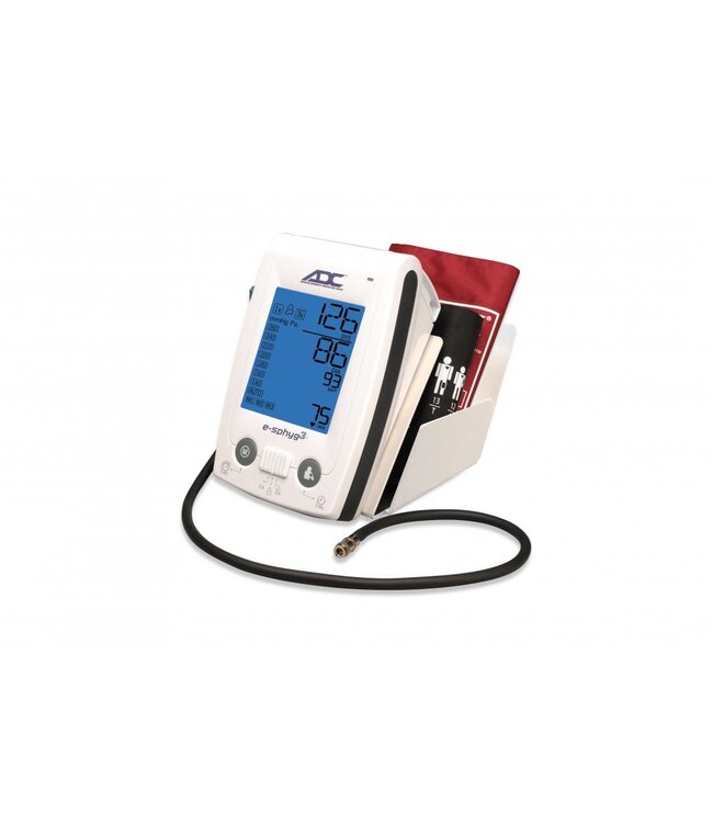 ADC e-sphyg™ 3 avec Adcuff 3 Cuff Multicolor (19-27cm - 23-40cm - 34-50 cm)