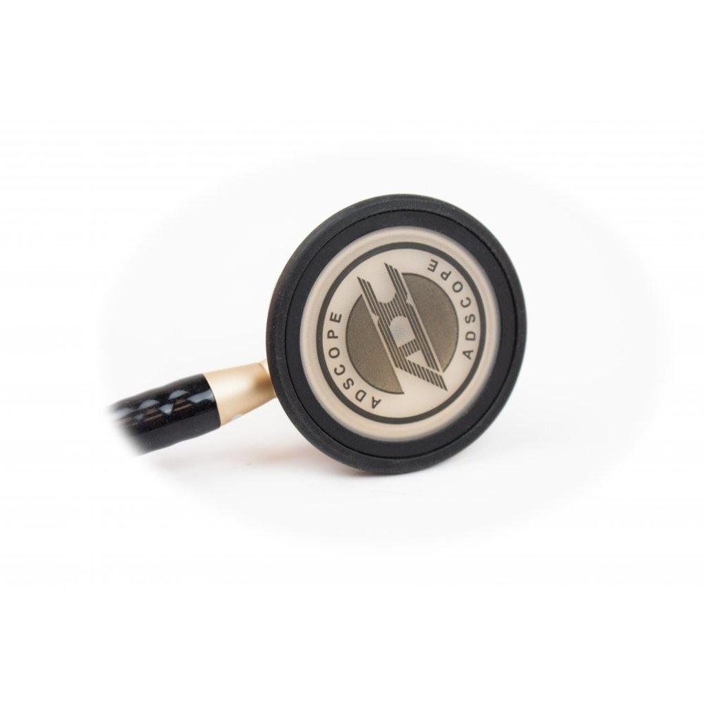 ADC Adscope® 619 Clinician Ultra Lightweight Stethoscoop Rose Gold/Black