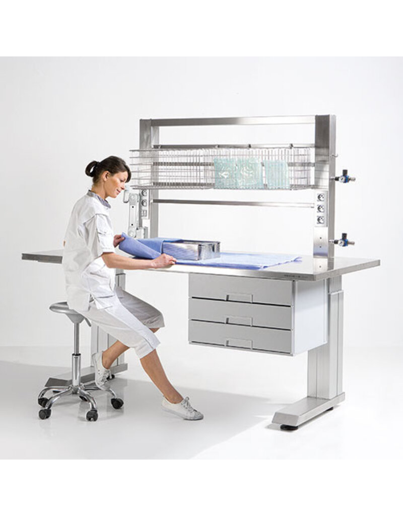 Belintra Tables d'emballage réglables en hauteur