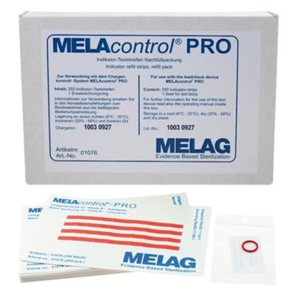 Melag MELAcontrol®PRO Navulverpakking / 250st