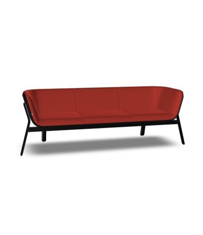 Interstuhl HUBis3 three-seater sofa, low