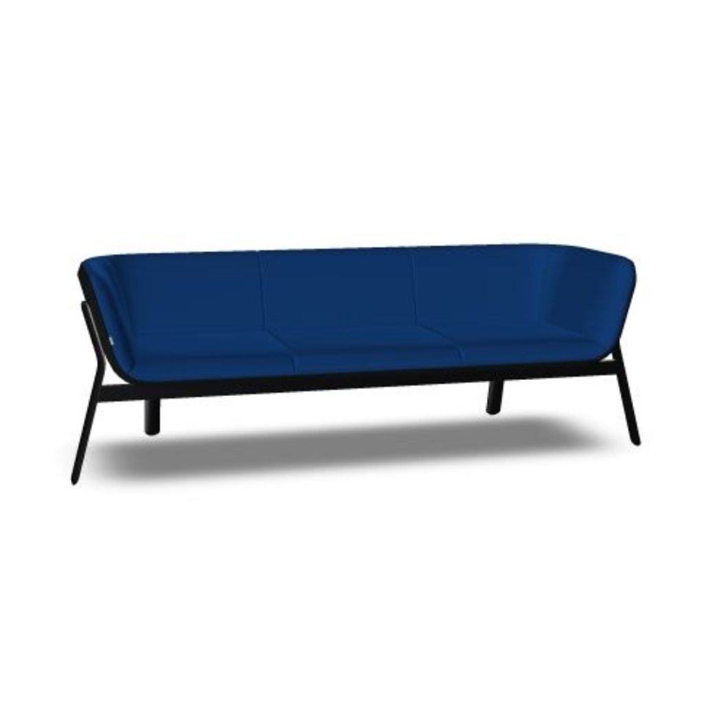 Interstuhl HUBis3 three-seater sofa, low