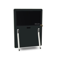 HUB board media low, mobiele media wand laag 1100 x 1500 x 520 mm (BxHxD)